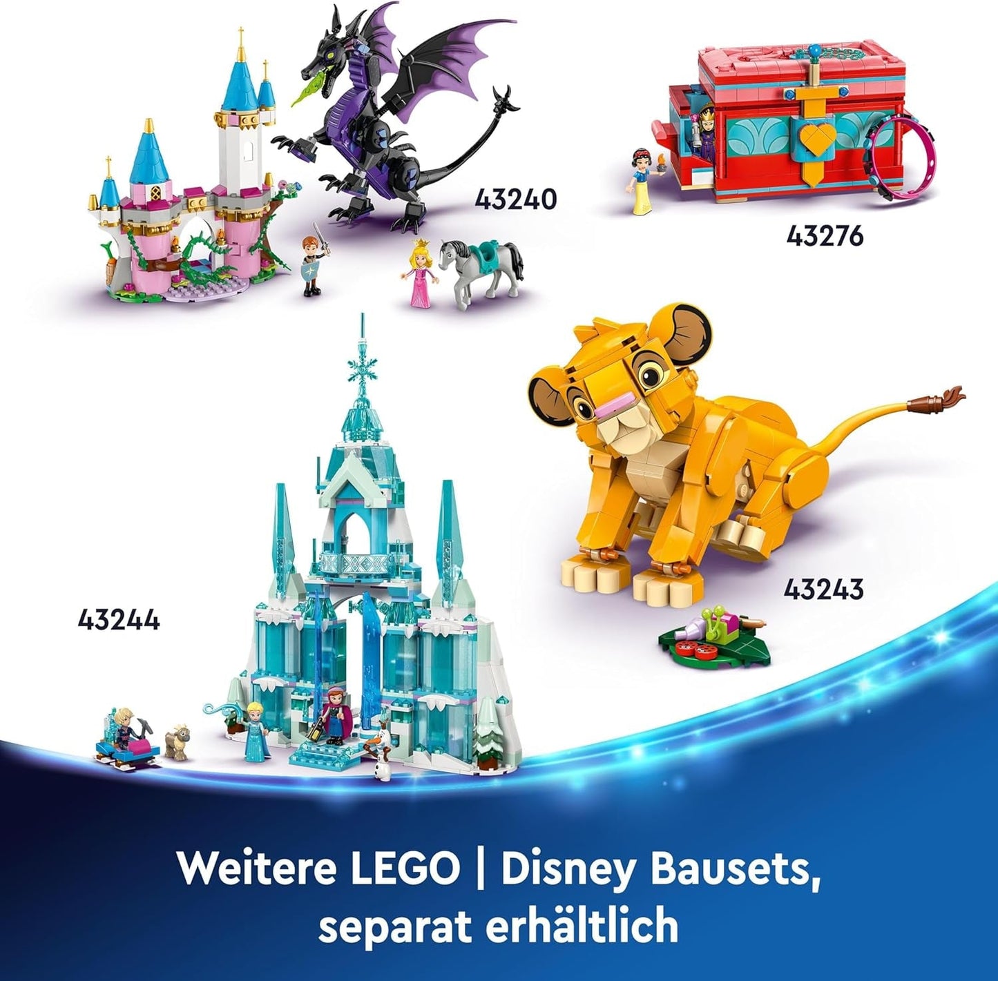 LEGO Ç€ Disney Encanto Kouzelný dům madrigalů Dětský domeček pro panenky s Mirabel Hrací figurka pro dívky a chlapce od 7 let 43245 Stavebnice Besuche den LEGO-Store