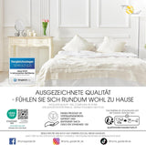 Aqua-Textil 4-sezónní přikrývka 135X200Cm Přikrývky spojené dohromady Zimní 800G Léto 600G Klimatizace Oeko-Tex Přikrývky a přikrývky Naty Shop