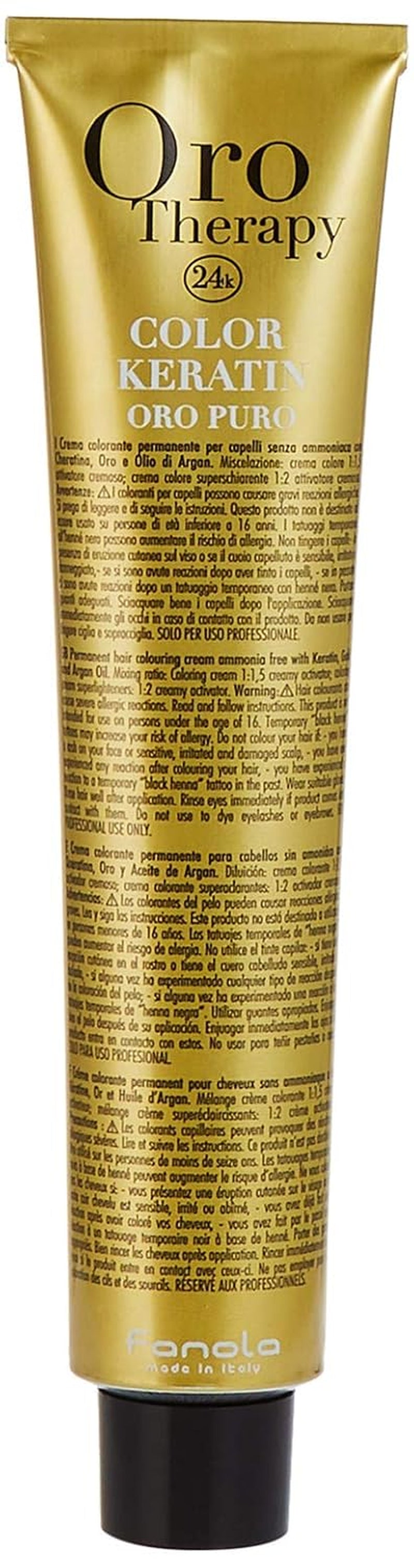 Fanola Oro Therapy Color Keratin 5.0 100ml Barva na vlasy Naty Shop 11 Super Blond Platinum