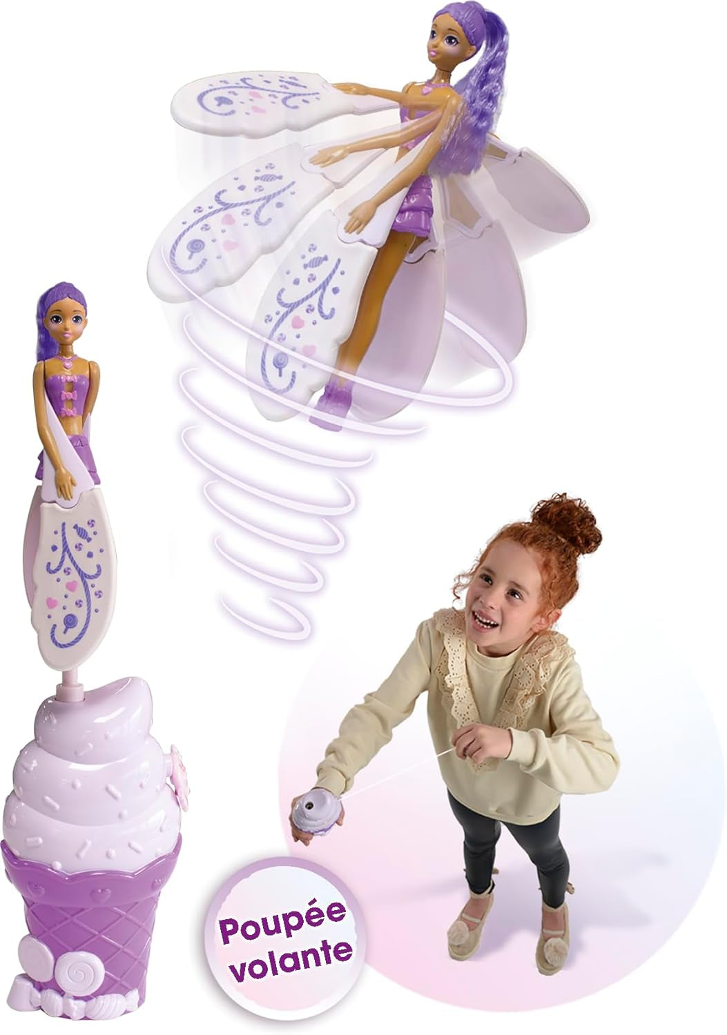 Sky Dancers - Purplelicious - Lansay, 30002, Nelze použít