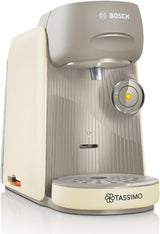 Bosch Tassimo finesse espresso na kapsle TAS162E, 70 nápojů, intenzivnější káva stisknutím tlačítka, automatické vypínání, udržitelné, perfektní dávkování, 1400 W, černá/černá