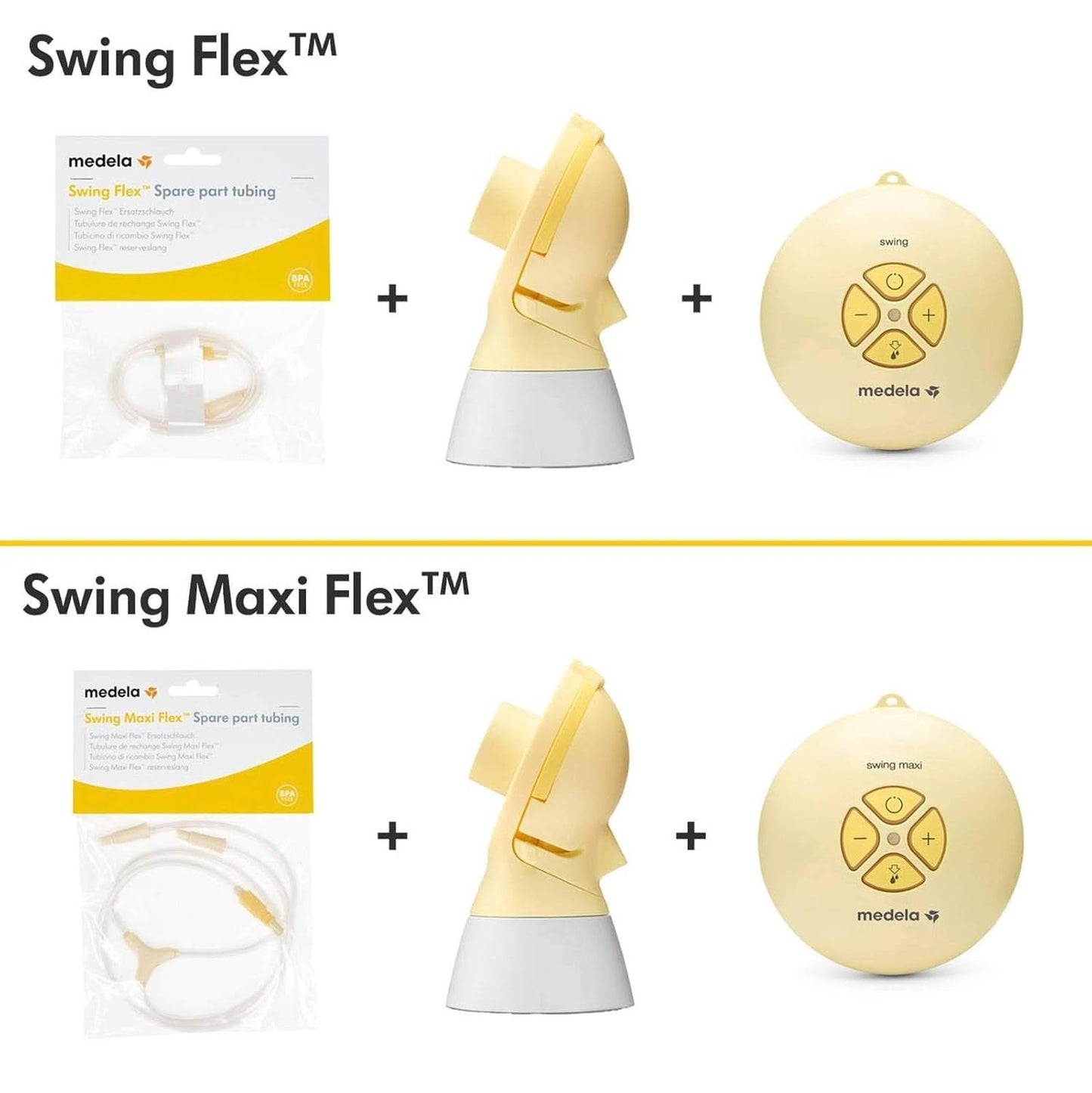 Náhradní hadice Medela Swing Flex Příslušenství Jídlo a kojení Bebe Naty Shop