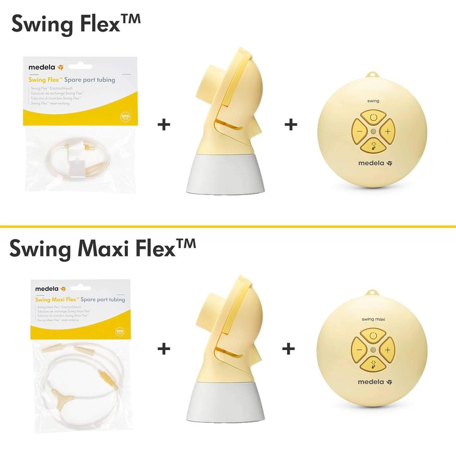 Náhradní hadice Medela Swing Flex Příslušenství Jídlo a kojení Bebe Naty Shop