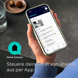 Automatický espresso kávovar Siemens EQ700 classic TP715D01, ovládání aplikací, cold brew, intuitivní dotykový displej, až 10 jednotlivých kreací kávy jako oblíbené, automatické čištění párou, 1500 W, stříbrná šedá