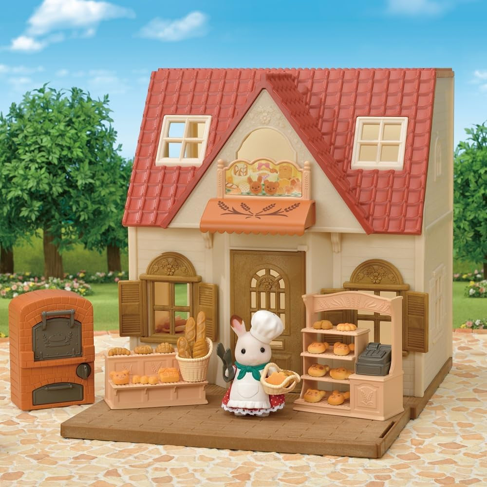 Sada pekařského domečku pro panenky Sylvanian Families 5536 - Hrací sada domečku pro panenky