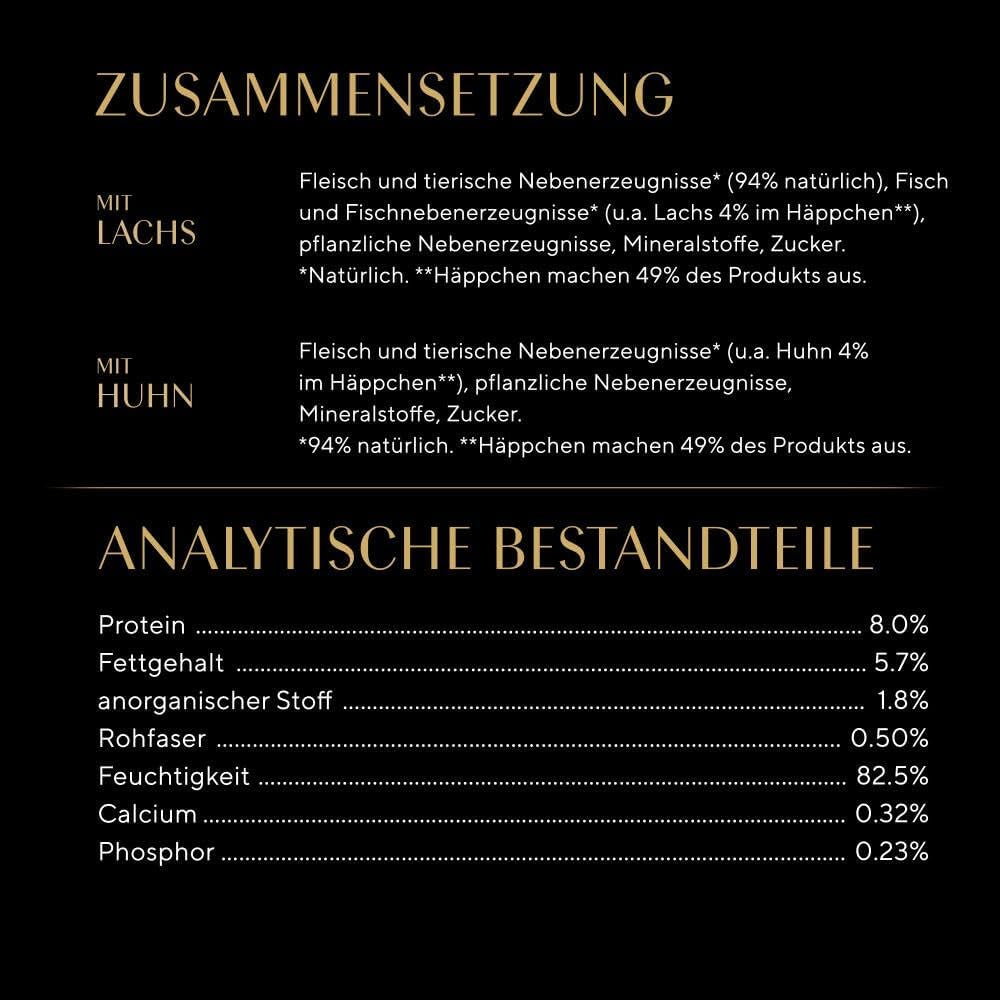 Sheba mokré krmivo pro koťata, v různých sáčcích, s lososem (MSC) a kuřecím masem v omáčce, multipack 40x85g