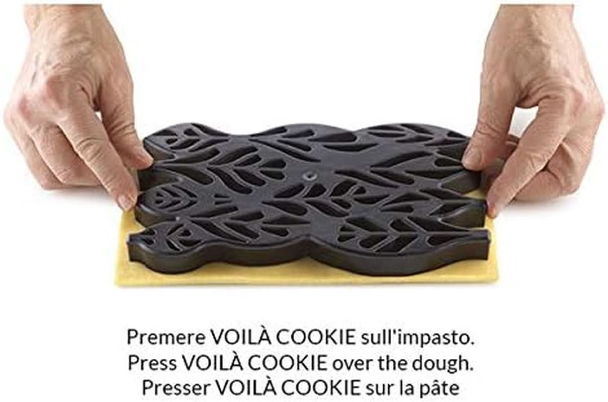 Silikomart, forma na sušenky Voila Cookie Leaves, 240 mm X 150 mm, výška 20 mm Kitchen Naty Shop