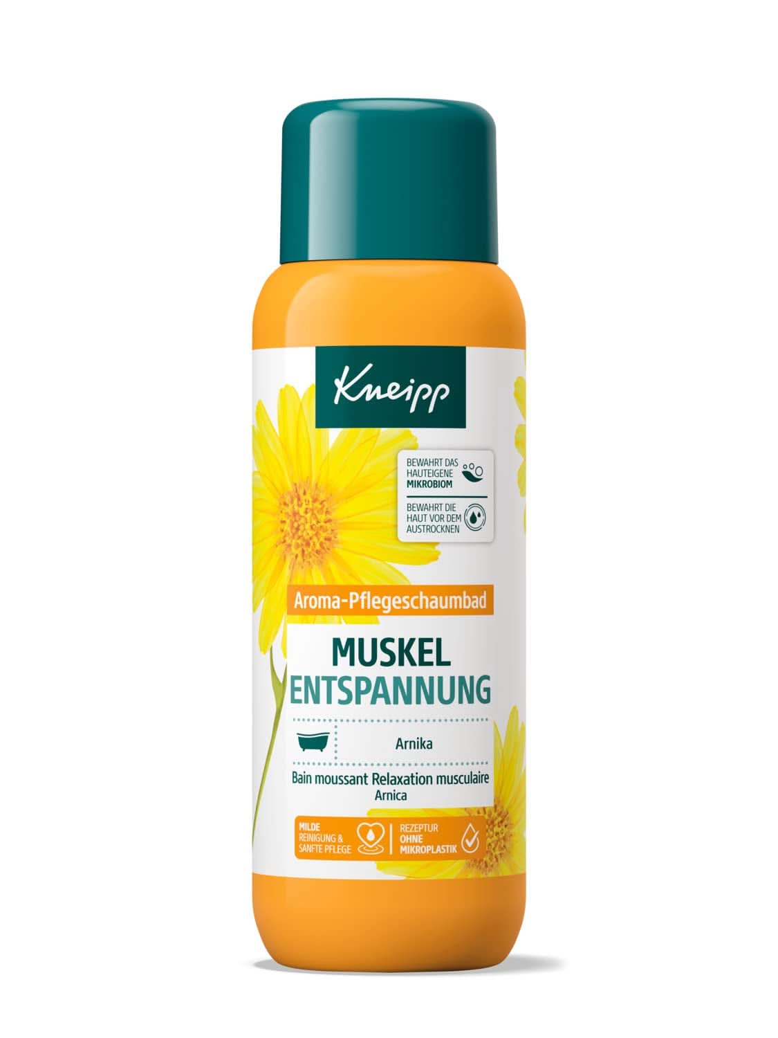 Kneipp Aroma, přísada do koupele s extraktem z arniky a přírodními silicemi z druhů Cabreuva, Rosemary a Pinus, 400 ml Naty Shop Rosemary