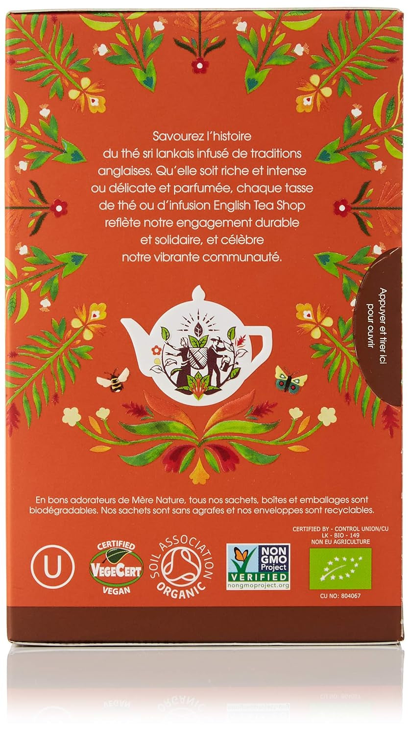 ETS - Chai Black Tea, Naturland BIO, 20 čajových sáčků (balení po 2)