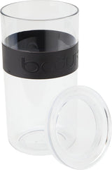 Skladovací dózy BODUM PRESSO, plastové, černé, 4 x 0,25 l, 3 x 0,6 l, 3 x 1 l, 2 x 2 l Dózy na potraviny Naty Shop