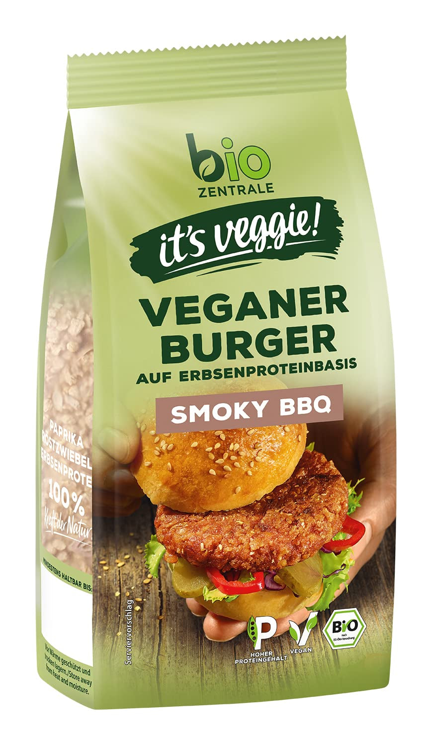 Biozentrale Bulgur v tácku se zeleninou a zázvorem | 200 g ideální pro rychlé jídlo s sebou | zdroj veganských bílkovin | snadné na přípravu