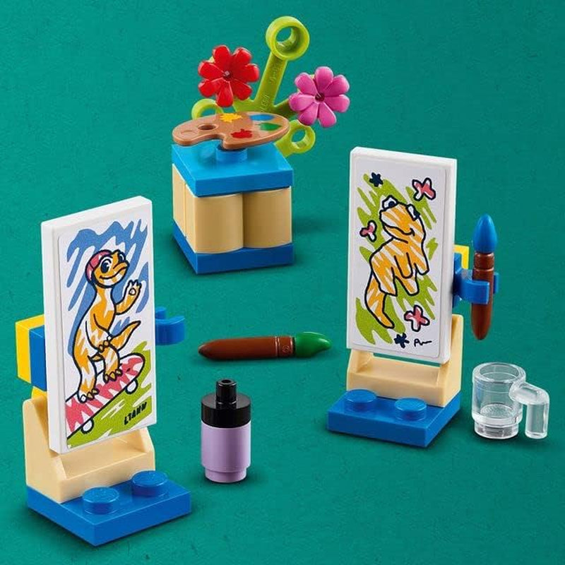 LEGO 41739 Friends Liannin pokoj, minihračka s výtvarným motivem, malý sbírkový dárek s Liann, podzimní mini panenky a domácí mazlíčci Stavebnice řady 2023 Besuche den LEGO-Store