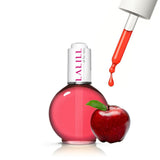 LALILL Olej na nehtovou kůžičku 75 ml - Himbeere Nagelpflegeöl - Nagelöl Pflege Für Nägel Nagelhaut - SPA Maniküre Naildesign Hände - Vegan - S pipetou