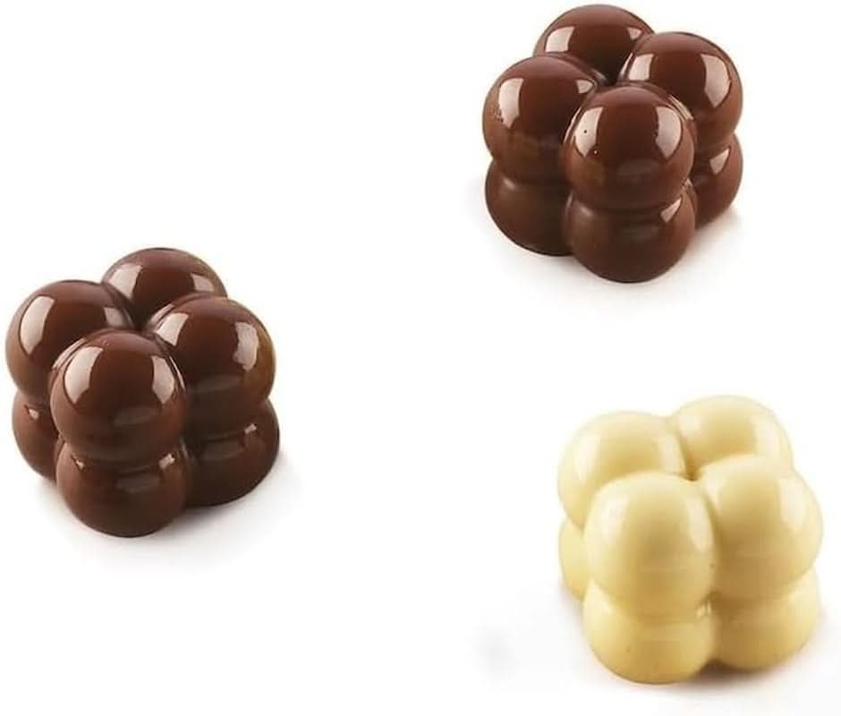 Silikomart 199384, 3D čokoládová forma Flame Naty Shop Choco hra