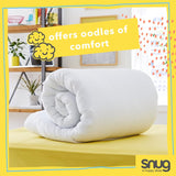 Just Right Snug Duvet, 10,5 tog, duté vlákno, bílá, manželská postel Peřiny a přikrývky Naty Shop