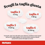 Pleny Huggies Ultra Comfort, velikost 3 (4-9 kg), design Disney, 168 kusů