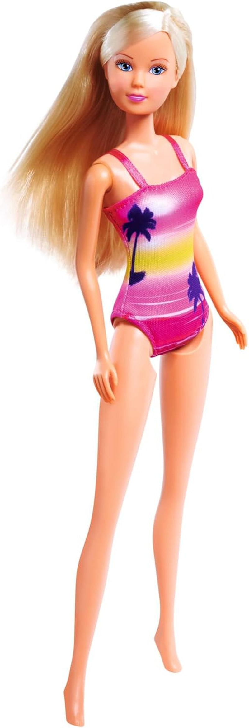 Simba Steffi Love Beach Assorted 2 způsoby, bude odeslána pouze jedna položka Plavky Panenka Hrací panenka 29 cm Věk 3+