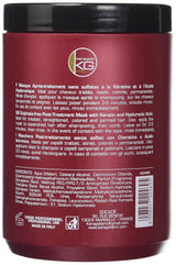 DD bezsulfátová maska, keratin/kyselina hyaluronová, 1 litr Naty Shop vlasové masky