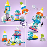 Raketoplán LEGO DUPLO 3 v 1 Spousta dobrodružných vesmírných sad Hračka s raketou pro děti Stavební vědecká hračka Dárek pro motorické dovednosti pro raný vývoj pro 3 roky 10 422 stavebnic Beuche den LEGO-Store