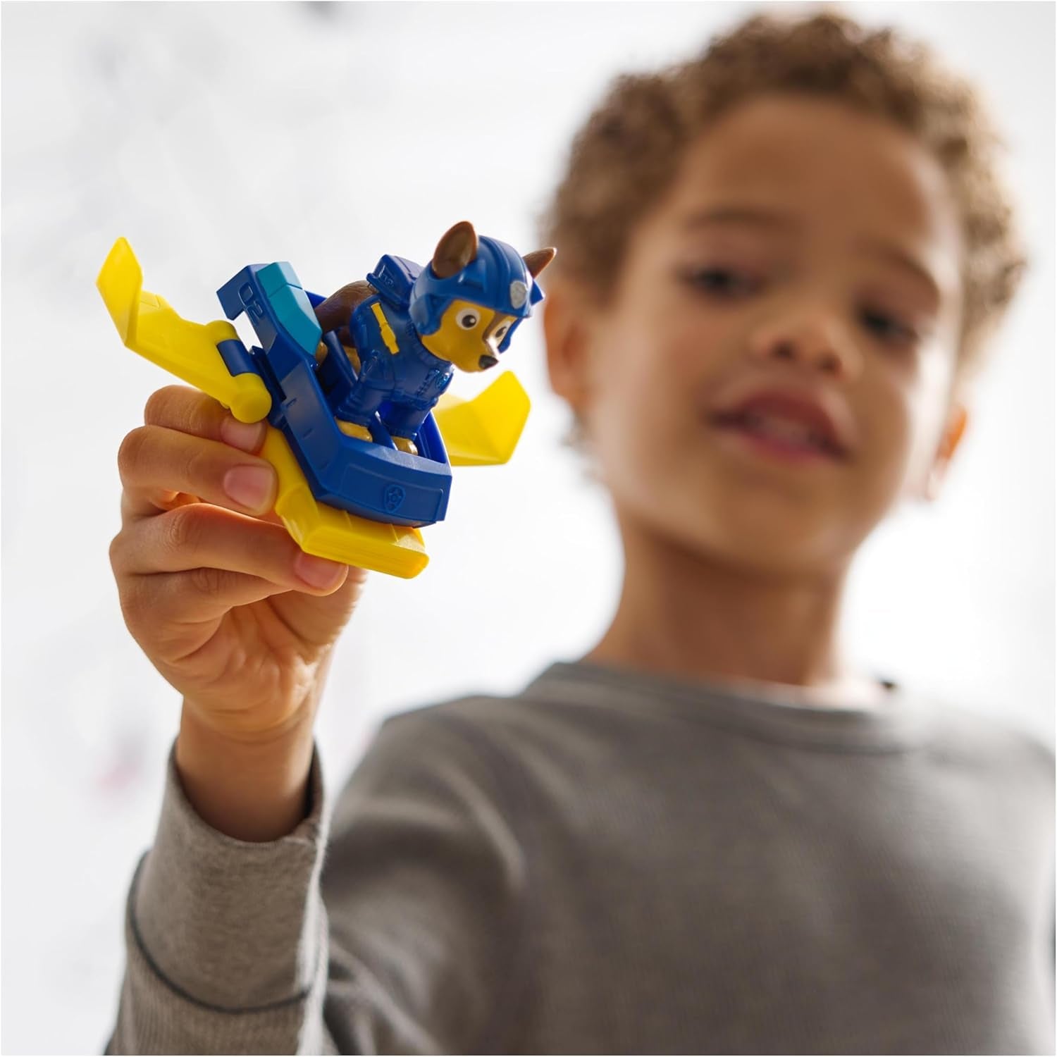 Hračka PAW PATROL Chase Action Pup Mini záchranné letadlo se skládacími křídly Hračka pro děti 3 roky staré akční figurky Naty Shop