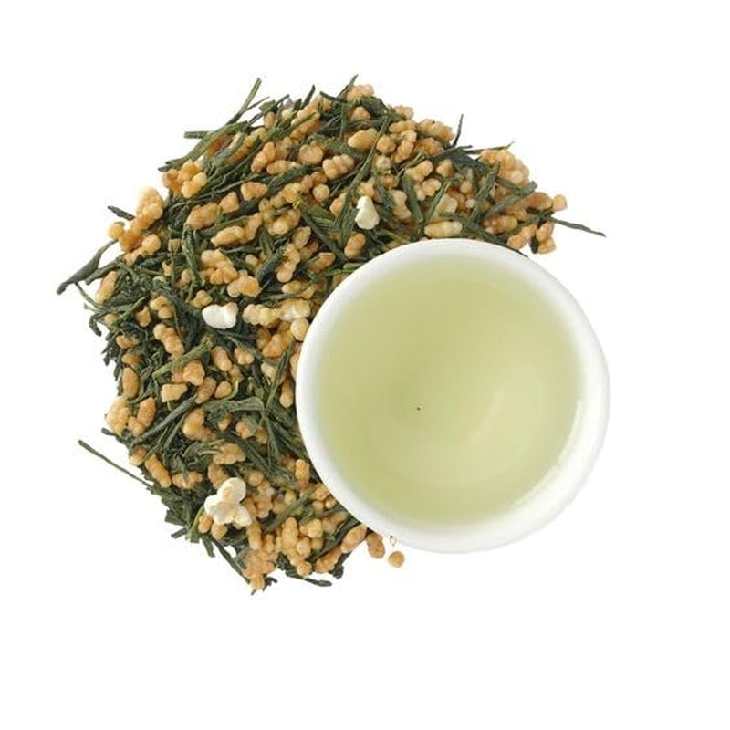 Zelený čaj Umami Bio-Genmaicha z japonských kultur, 100 g – Čajové lístky se smaženou rýží -