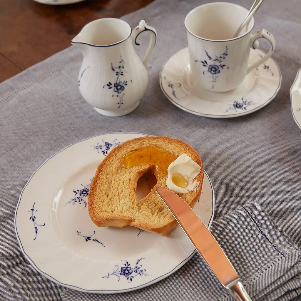 Villeroy & Boch Vieux Luxembourg Hrnek na mléko, 300 ml, prémiový porcelán, bílá/modrá, 1023410760, vícebarevný