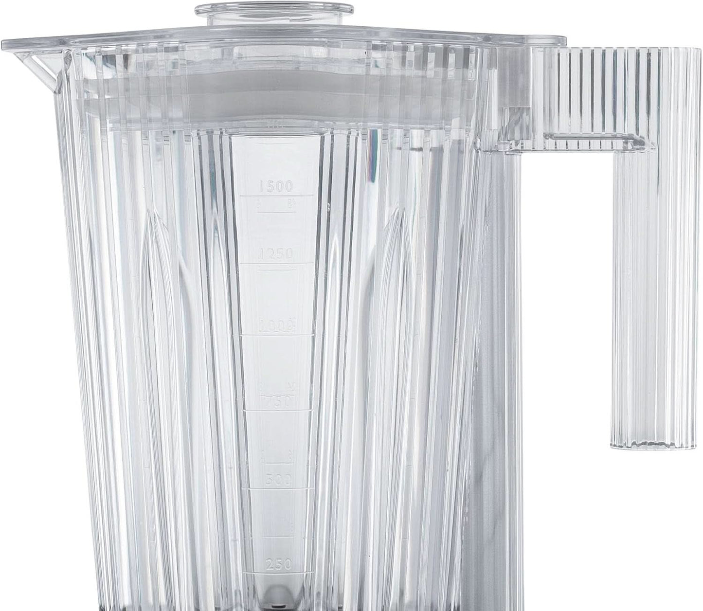 Alessi Plissé MDL09 W - Mixér s odměrnou karafou, termoplastická pryskyřice, Kitchen Naty Shop