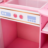 Olivia'S Little World Teamson Kids 18palcové dětské panenky Dřevěný domeček pro panenky Oboustranná školka TD-11460W Domky pro panenky Naty Shop