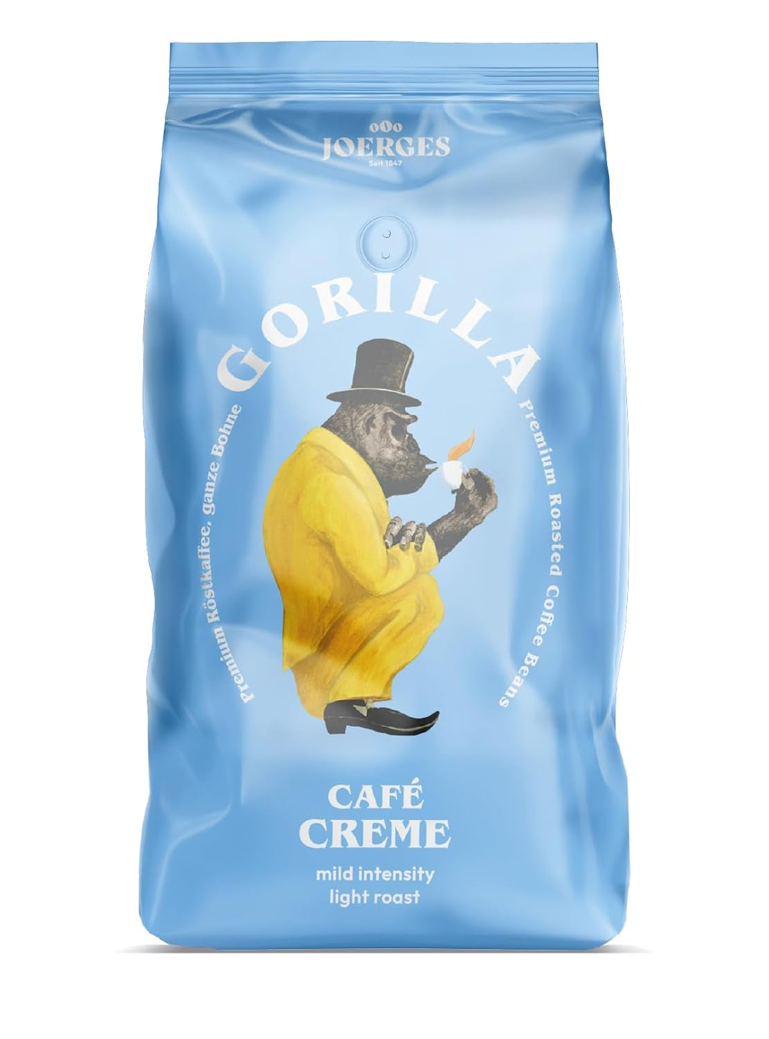 Gorilla Café Creme, 1 kg (balení 2 ks)