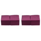 Saten Ser22104961 Koktejl, ubrousky 20 X 20, 2 vrstvy, 1/4 přeložení, 100 ubrousků, Punta-Punta, černá