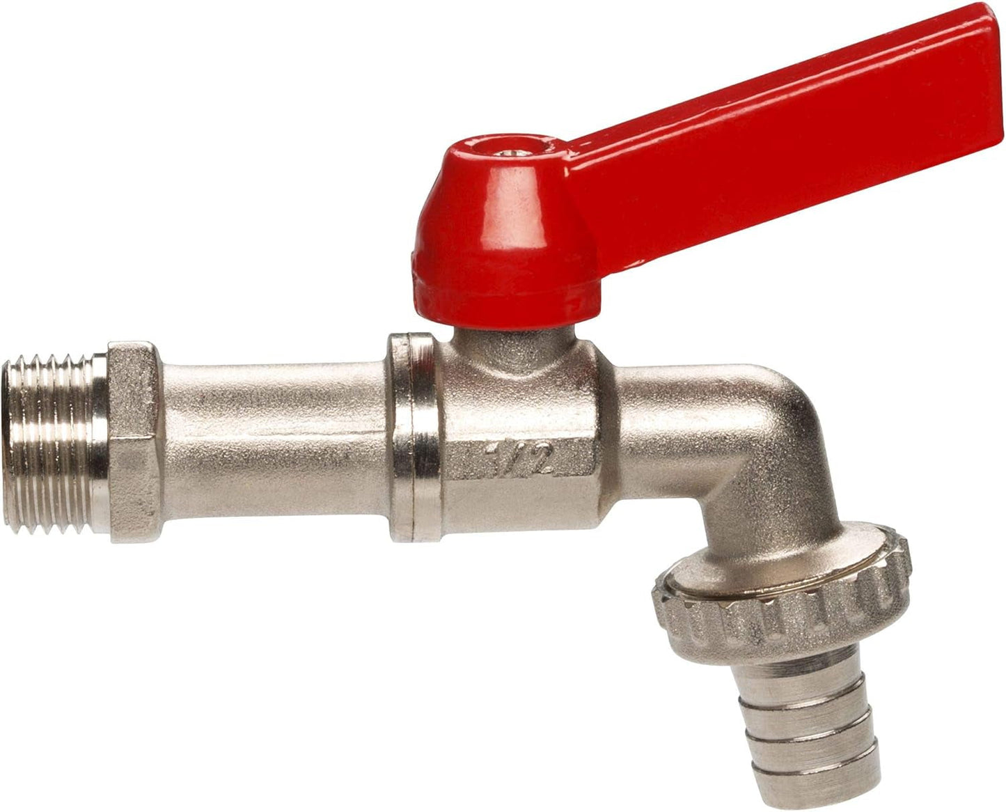 Kulový ventil Gardena: Vnitřní a venkovní ventil, 26,5 mm (G 3/4 palce) závit, pro 1/2 palce (13 mm) hadice (7332-20)