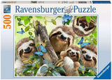 Ravensburger Puzzle 12000203 - Lenochod Selfie - 500dílné puzzle pro dospělé a děti od 10 let, puzzle se zvířecím motivem Puzzle Naty Shop Starý design