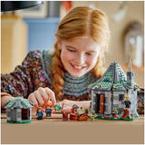 LEGO Harry Potter Hagridova chýše: Nečekaná sada pro návštěvu s 5 minifigurkami a 2 figurkami zvířat, dárek pro ženy a muže, kouzelná dobrodružná hračka, fantasy sada 76428 Stavebnice Beuche den LEGO-Store