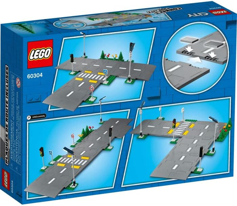LEGO City Road Křižovatka se semafory Stavebnice s cihlami svítícími ve tmě 60304 Stavebnice Besuche den LEGO-Store
