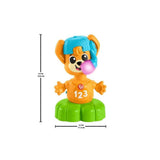 Hračka Fisher-Price Sync Squad na lišku, hračka pro kojence a batolata s hudbou a interaktivními světly, od 9 měsíců, francouzská verze, HYK94 Jucarii Bebe Naty Shop