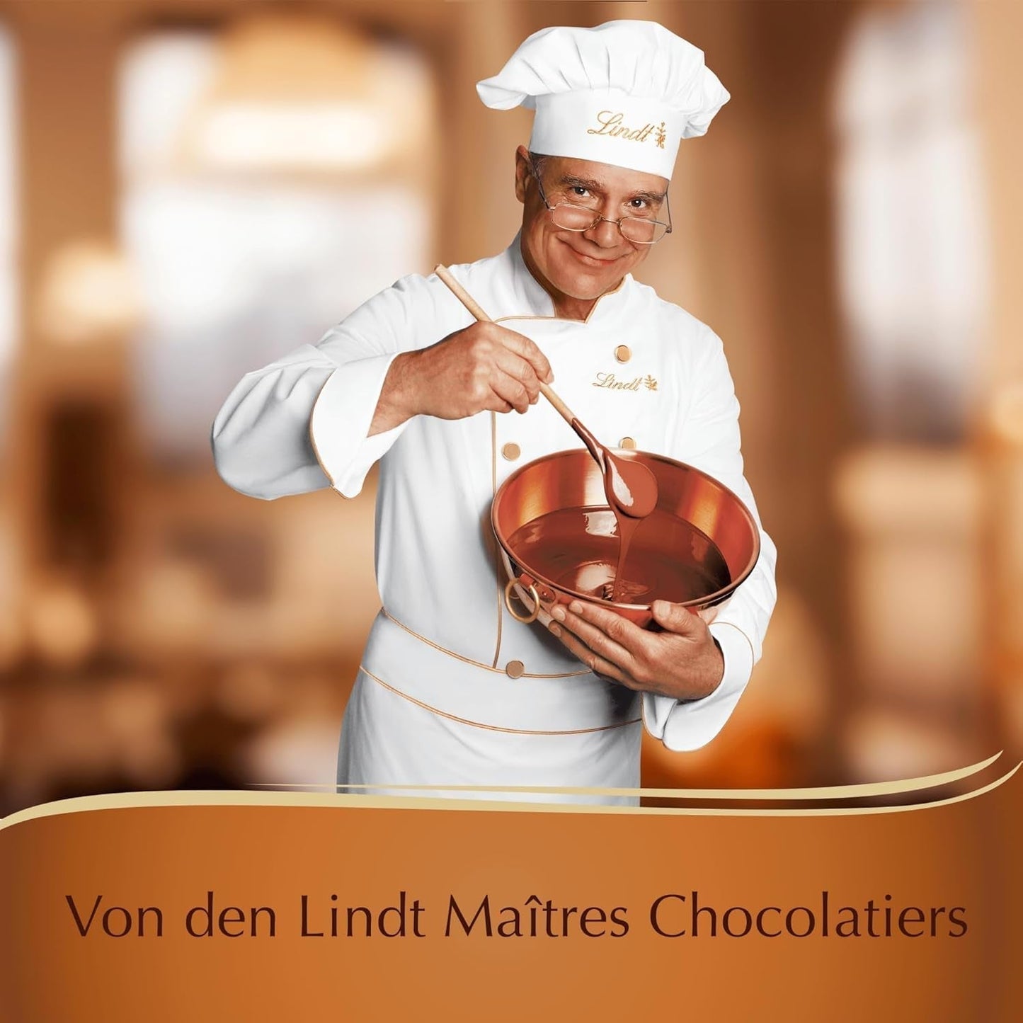 Lindt, Pralinková krabička s 12 perníkovými specialitami s mandlemi, lískovými oříšky a pistáciemi, 125 gramů Naty Shop