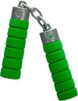 Další Ninja Nunchaku, zvuk, rukojeť obalená měkkým materiálem, 13 cm, role play, od 3 let, zelená Akční figurky Naty Shop
