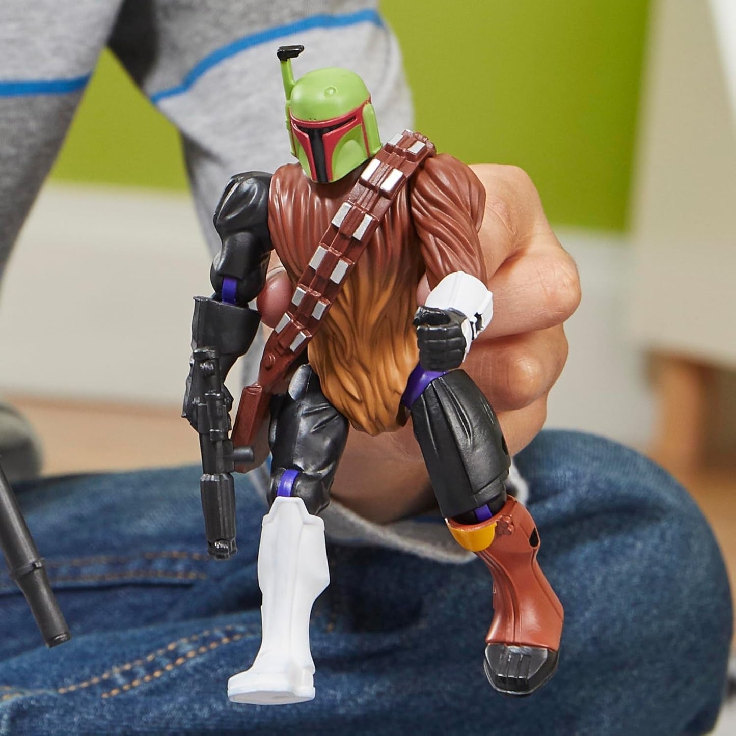 Star Wars Mixmashers Boba Fett Přizpůsobitelné Mix-And-Match akční figurky a příslušenství Akční figurky Naty Shop