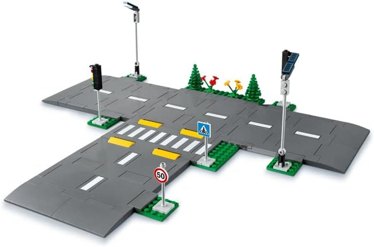 LEGO City Road Křižovatka se semafory Stavebnice s cihlami svítícími ve tmě 60304 Stavebnice Besuche den LEGO-Store