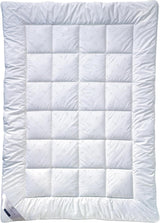 Přikrývka Billerbeck E21 King Fiber - Přikrývka z rafinovaného vlákna Aloe Vera - 135 X 200 cm Celoroční přikrývka se střední hřejivostí, bílá Přikrývky Naty Shop Single 135 X 200 cm Střední (M)