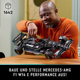 LEGO Technic Mercedes-Amg F1 W14 E Performance Set pro dospělé, Model závodního auta, Sběratelské předměty pro domácnost nebo kancelář, Dárky pro Formuli 1 pro muže, ženy 42171 Stavebnice Besuche den LEGO-Store