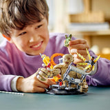 LEGO Marvel Spider-Man vs. Hračka Sandman: Showdown Superhrdina s figurkami včetně ještěrky a elektro Hračka na hraní rolí Dárek pro akční nadšence pro chlapce a dívky 76280 Stavebnice Besuche den LEGO-Store