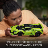 LEGO 42161 Technic Lamborghini Huracán Tecnica Stavebnice modelu autíčka Stavebnice závodního auta pro děti Chlapci Dívky Kolekce fanoušků motoristického sportu Dárkové stavebnice Besuche den LEGO-Store