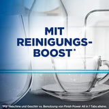 Finish Machine Cleaner Tabs - Tablety do myčky nádobí proti nečistotám a mastnotě uvnitř myčky, 3 tablety Naty Shop