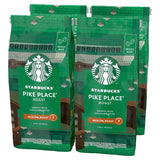 STARBUCKS Pike Place Roast, Mittlere Röstung, Ganze Kaffeebohnen 450 g (4er Pack)