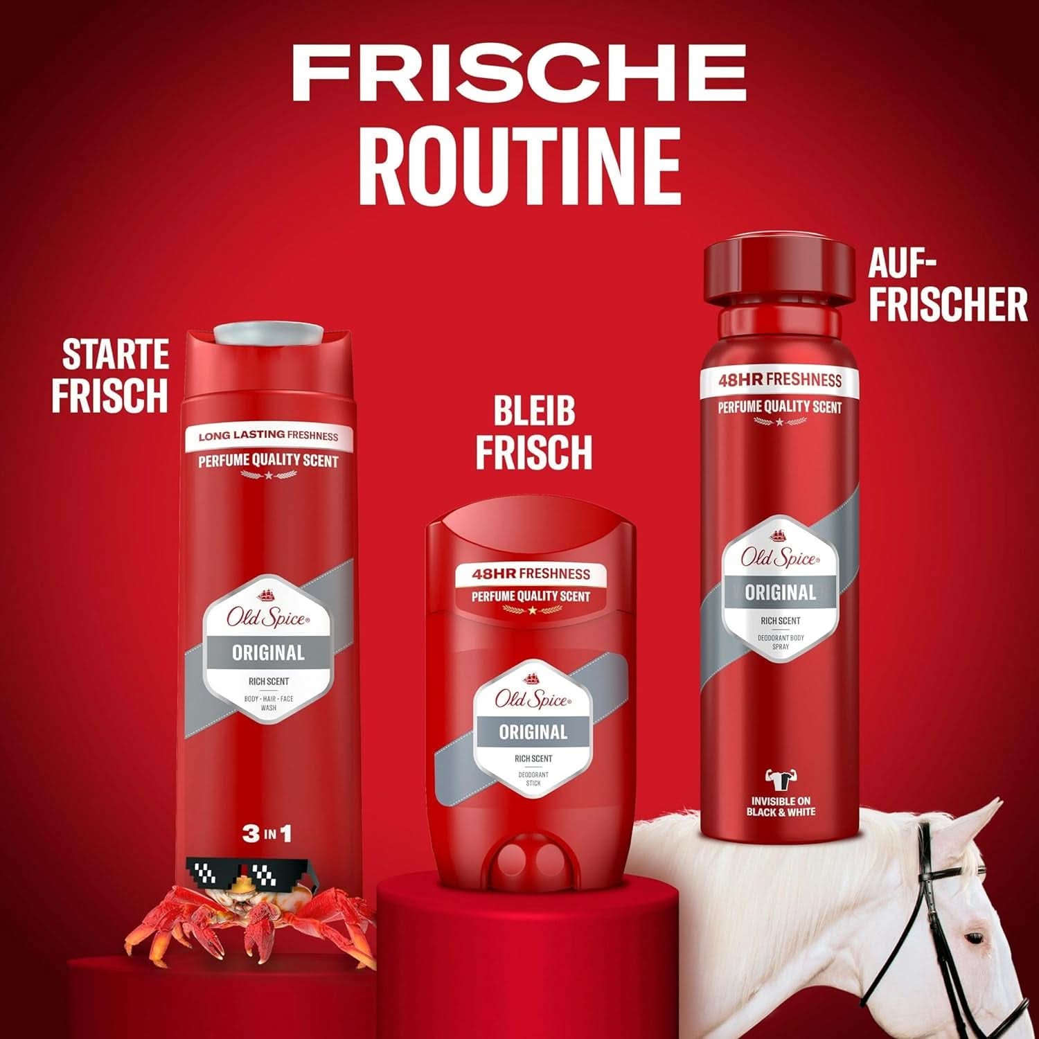Old Spice Original 3v1 sprchový gel a šampon pro muže, 250 ml sprcha a vana Naty Shop