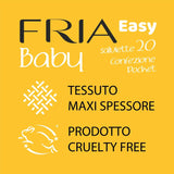 Easy Baby vlhčené ubrousky s Aloe Vera a extraktem z medu zvlhčující pokožku, dermatologicky testováno, balení 20 ubrousků