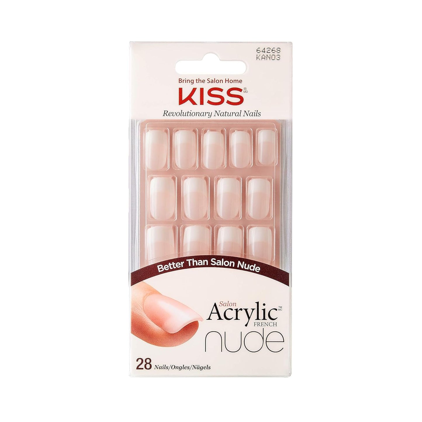 Kiss Nude Nails Cashmere & Nude Nails Úžasné nehty