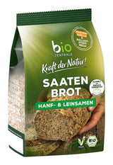 Biocentrální celá lněná semena | 7 x 400 g bio lněných semínek | Ideální do jogurtu, müsli a chleba | Alternativa psyllia, konopných semínek a chia semínek