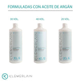 Krém na vlasy s kyslíkem. Ultra-krém pro oxidaci vlasů. Permanentní barva na vlasy. veganské. Barva na vlasy - 1000 ml (20 obj., 6%) Barva na vlasy Naty Shop
